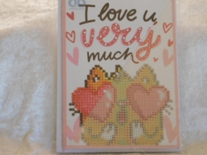 Diamond Dotz Greeting Card - Love You